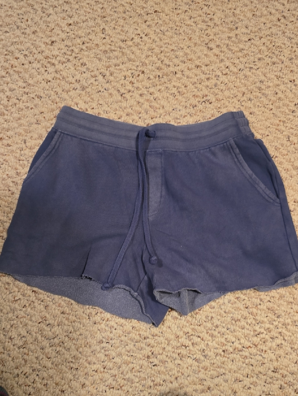 aerie blue Drawstring Athletic Lounge Shorts